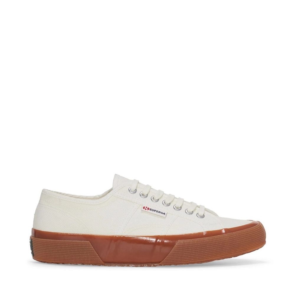 Superga 2750‎ Cotu Classic White Canvas Sneakers S000010 Mens 3.5 Women’s 5